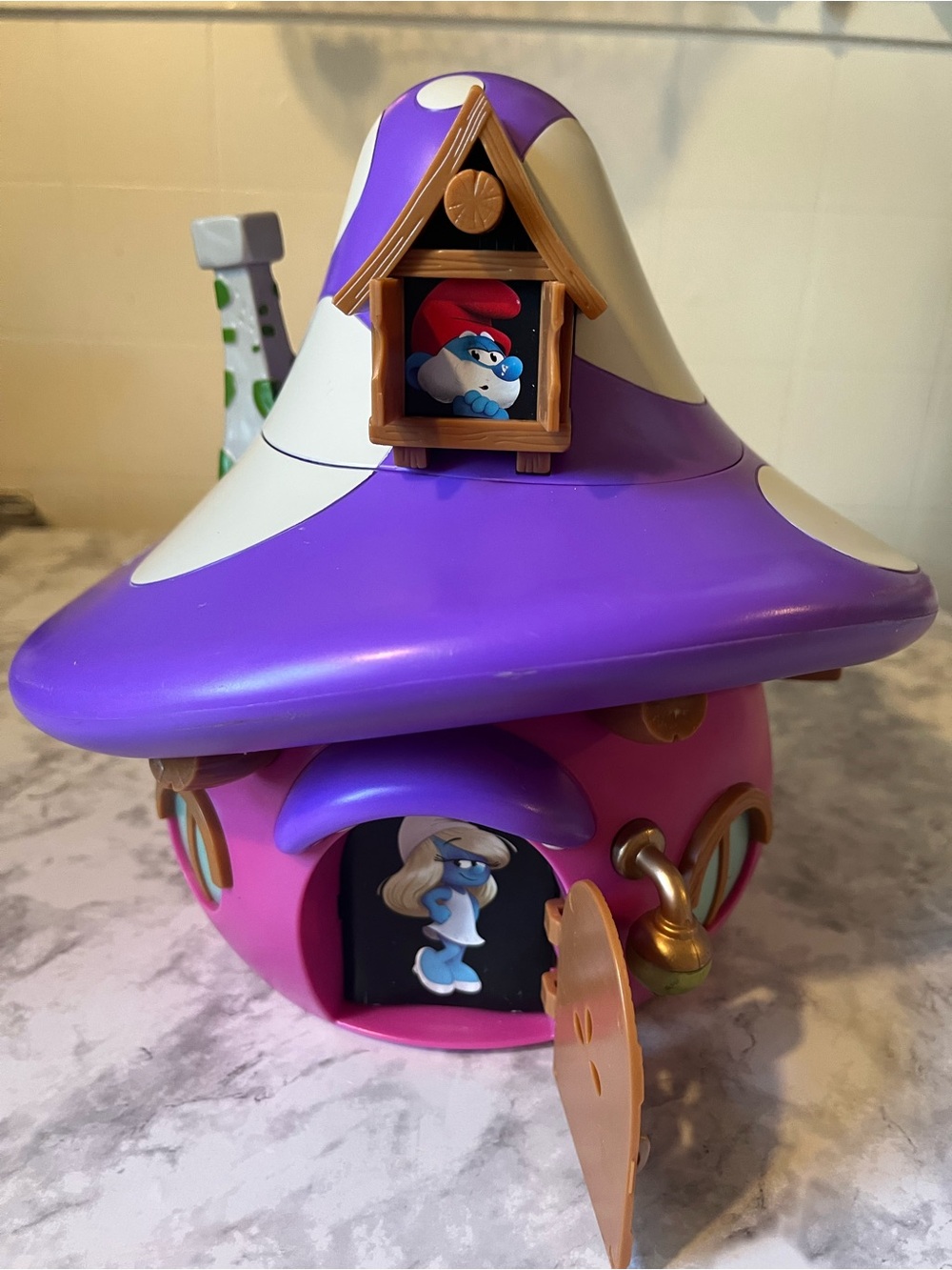 2025 Cinemark Exclusive The Smurfs "Smurfette House" Mushroom Popcorn Bucket